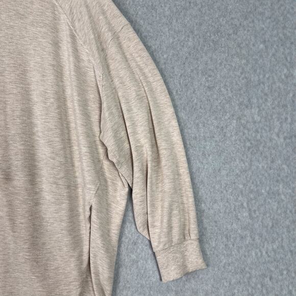 Lululemon Heathered Cashew Seek Stillness Hoodie Pullover Size L/XL - Picture 5 of 10